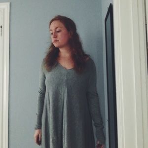 Mossimo Supply Co. Draping Grey Sweater